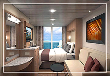 Celebrity Solstice - Veranda Kabin (1A)