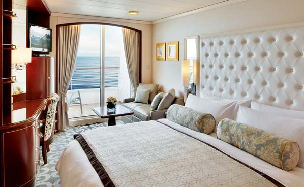 Crystal Serenity - Deluxe Verandalı Kabin (P1)