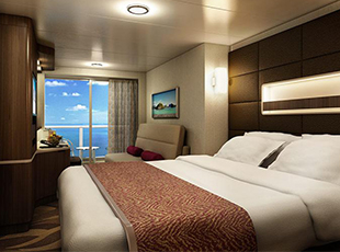 Norwegian Escape - Aft-Facing Mini Suite with Balcony (M1)