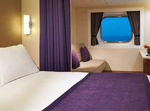 Norwegian Escape - Mid-Ship Oceanview with Large Picture Window (OB)