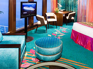 Norwegian Gem - The Haven Deluxe Owner&-s Suite with Large Balcony (H2)