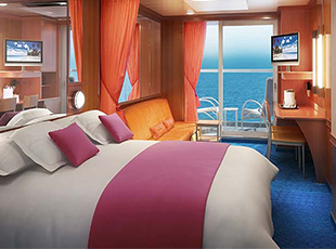 Norwegian Jewel - Aft-Facing Mini-Suite with Balcony  (M1)