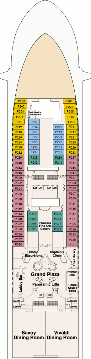 Diamond Princess - Plaza