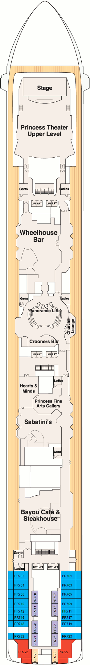 Island Princess - Promenade Deck