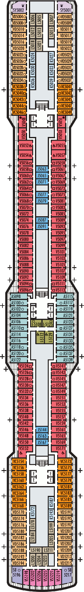 Koningsdam - Gershwin Deck