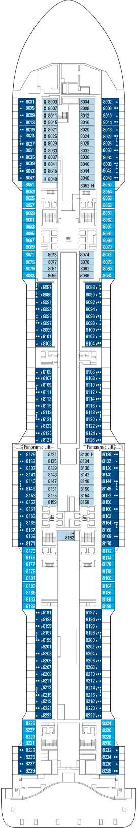 MSC Meraviglia - Machu Picchu Deck