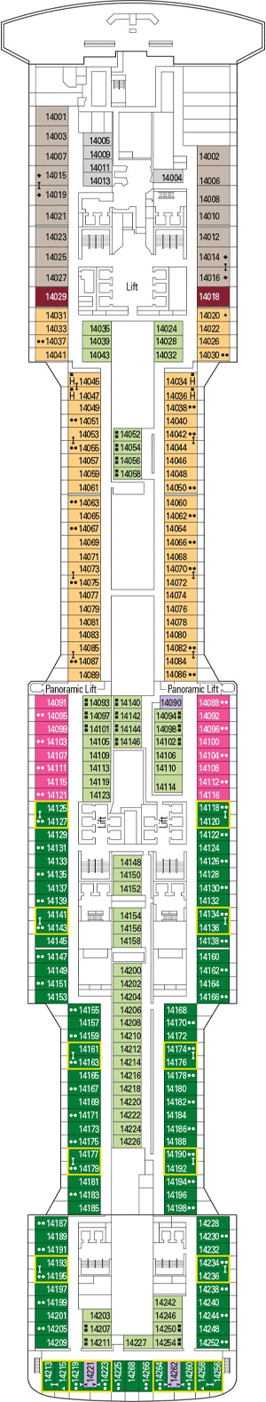 MSC Meraviglia - Angkor Wat Deck