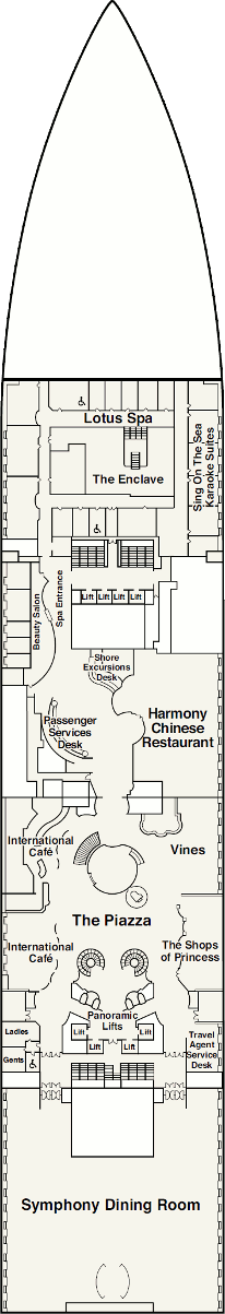 Majestic Princess - Plaza