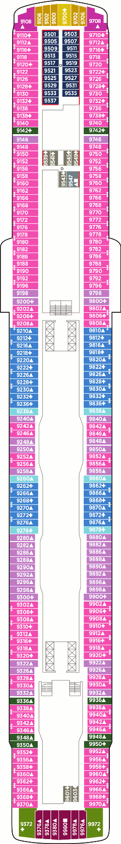 Norwegian Joy - Deck Nine