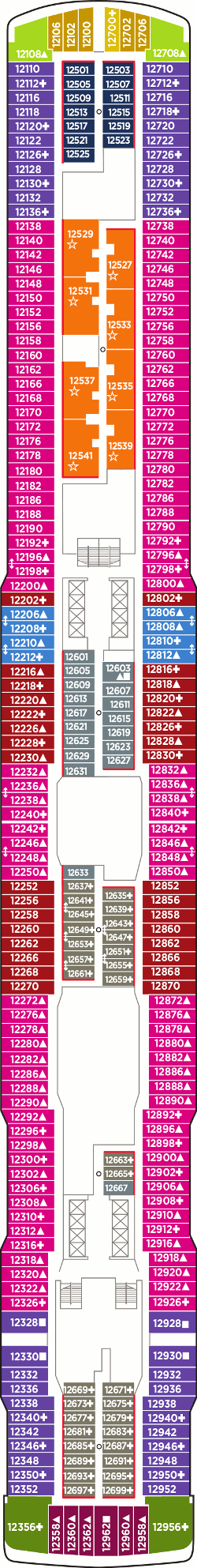 Norwegian Joy - Deck Twelve