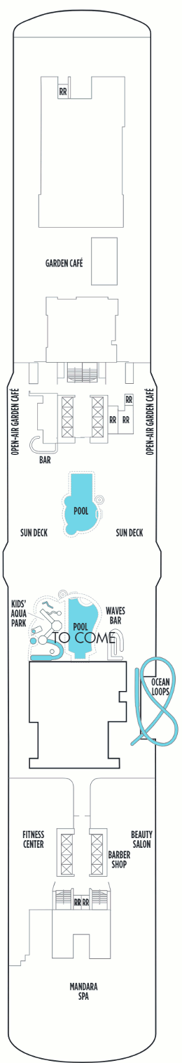 Norwegian Encore - Deck Sixteen