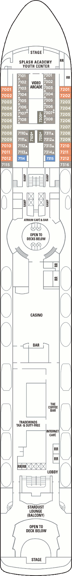 Norwegian Sky - International Deck