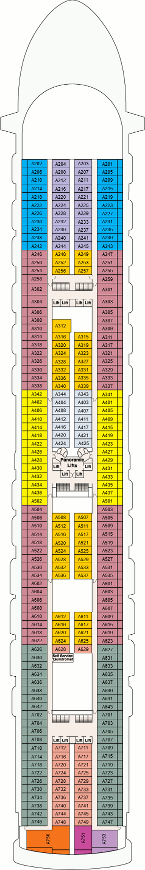 Caribbean Princess - Aloha Deck