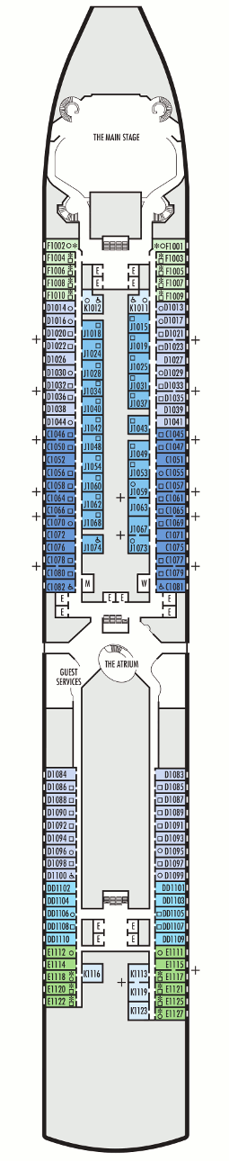 Westerdam - Main Deck