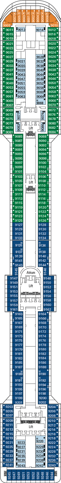 MSC Fantasia - Radioso Deck