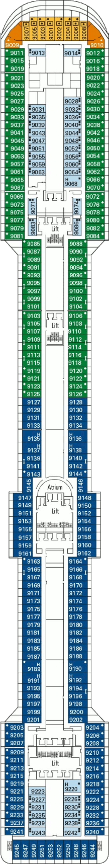 MSC Splendida - Tintoretto Deck