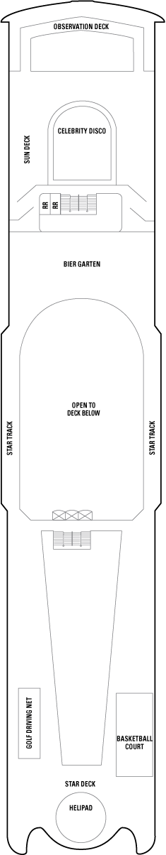 Norwegian Spirit - Deck Thirteen