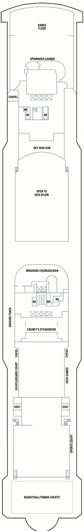 Norwegian Jewel - Deck Thirteen