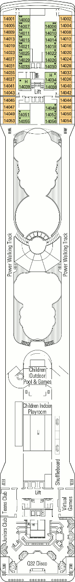 MSC Musica - Capriccio Deck