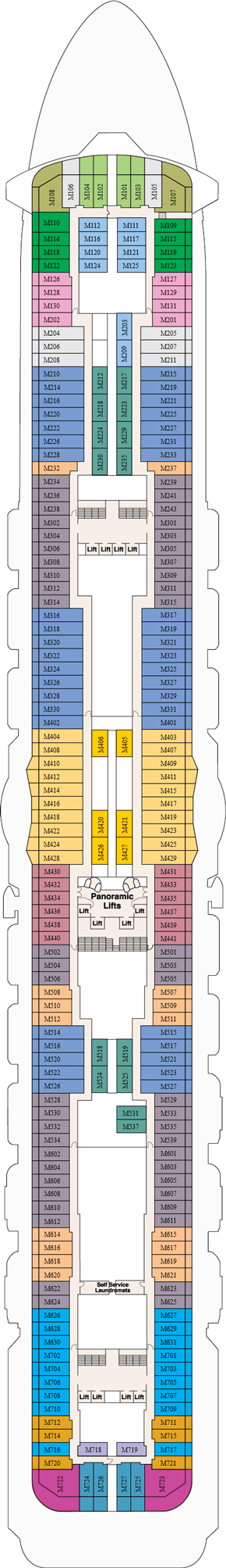 Royal Princess - Marina Deck