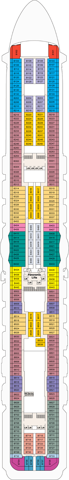 Royal Princess - Baja Deck