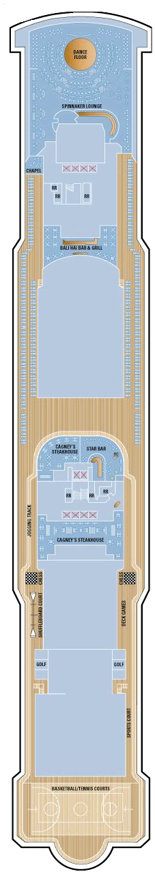 Norwegian Gem - Deck Thirteen