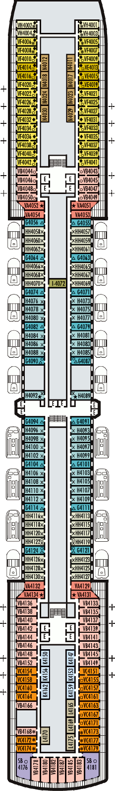 Eurodam - Upper Promenade Deck