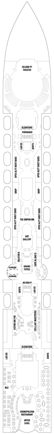Celebrity Summit - Entertainment Deck