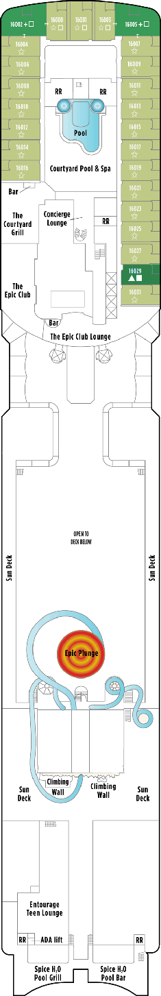 Norwegian Epic - Deck 16