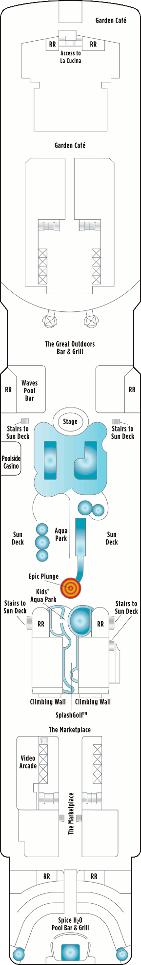 Norwegian Epic - Deck 15