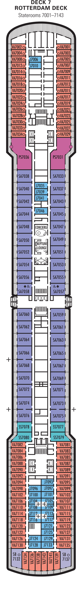 Nieuw Amsterdam - Rotterdam Deck