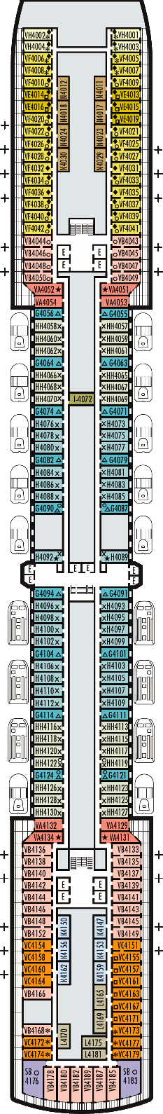 Nieuw Amsterdam - Upper Promenade Deck