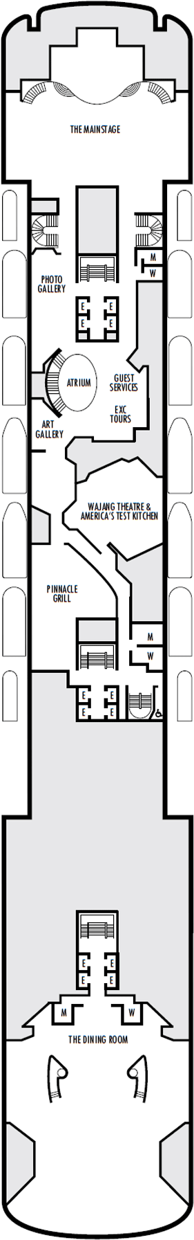 Amsterdam Ship - Promenade Deck