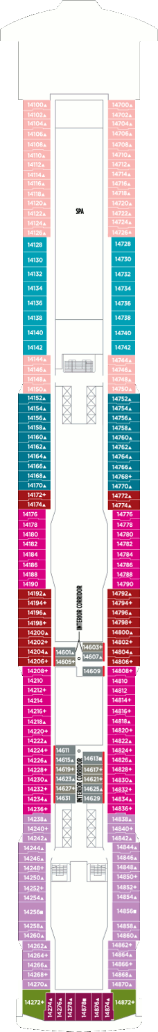 Norwegian Breakaway - Deck Fourteen