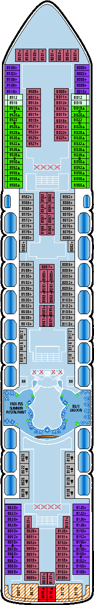 Norwegian Star - Deck Eight